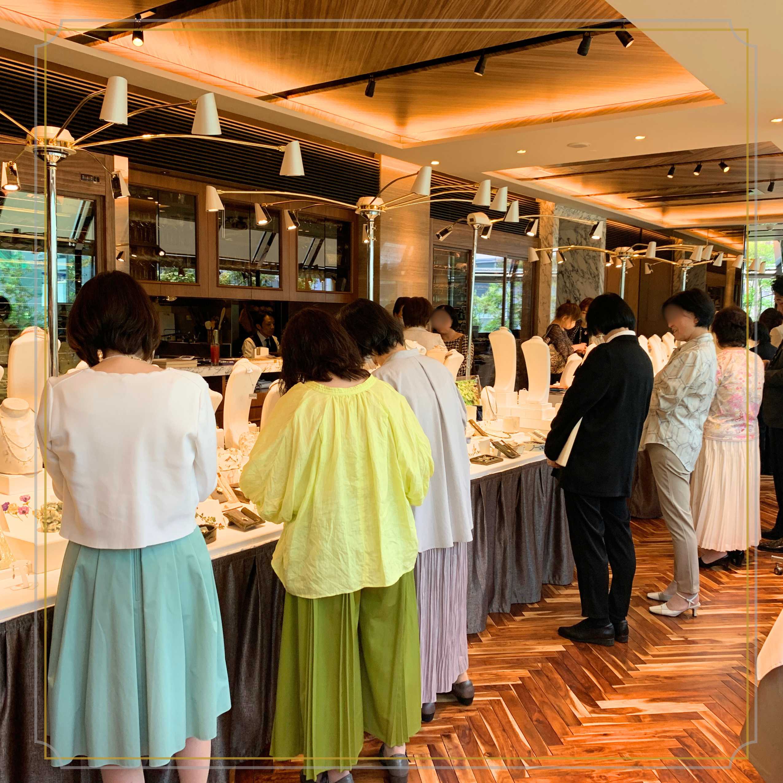 新作ジュエリーおひろめ会 会場風景.jpg