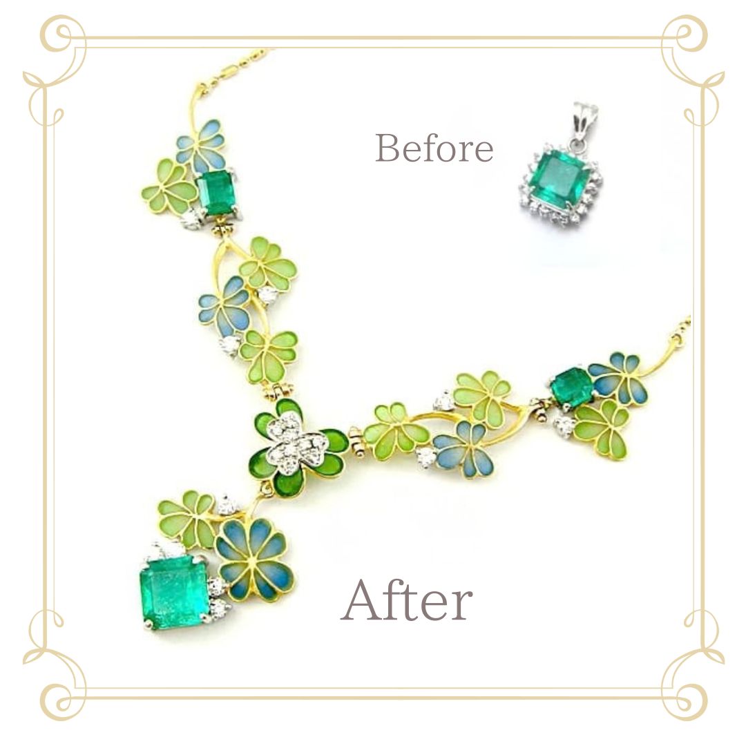 中嶋邦夫 ジュエリーリフォーム エメラルド