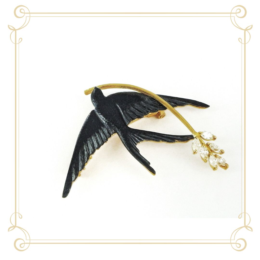 中嶋邦夫 赤銅 色金 つばめ