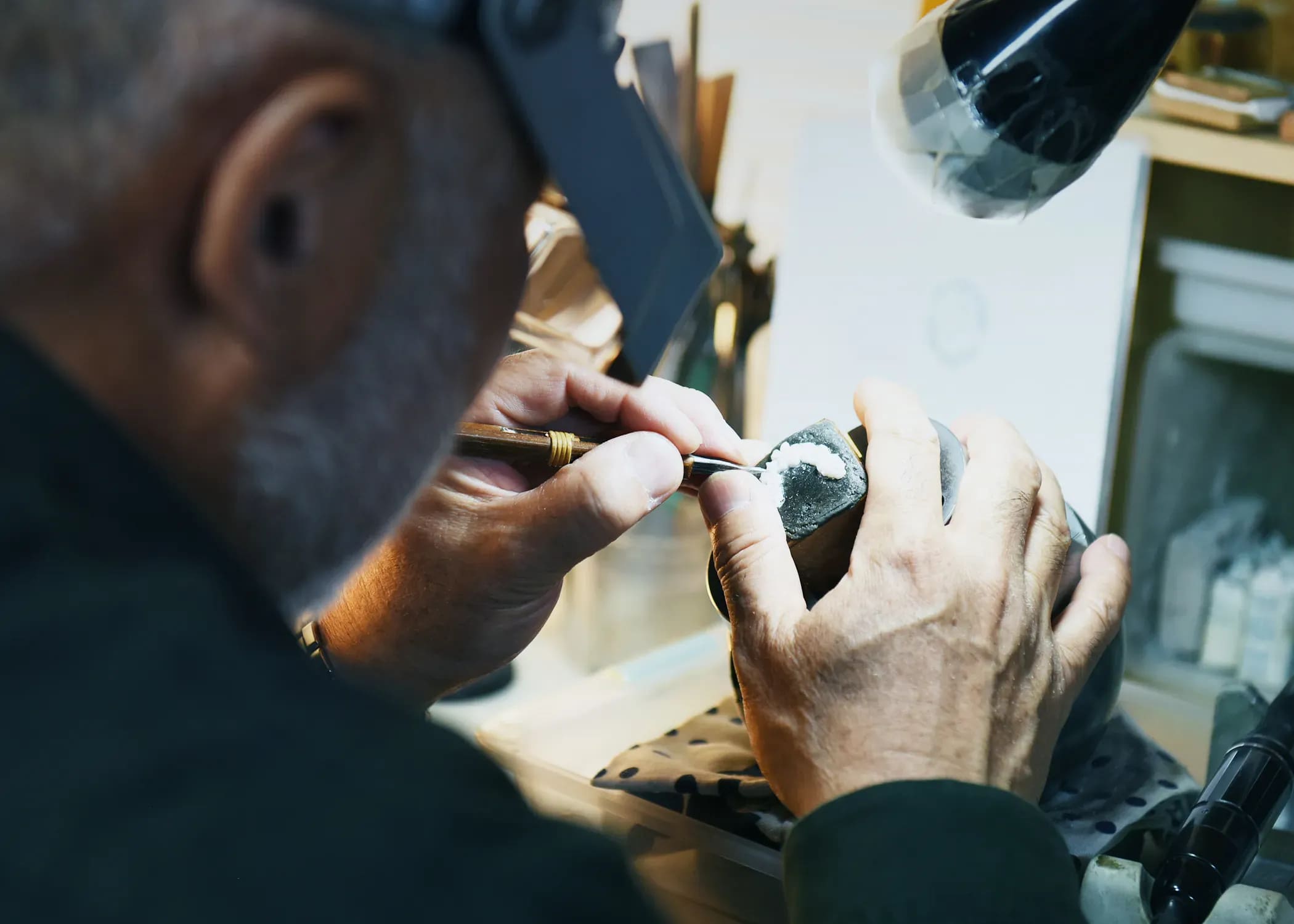 塩島敏彦 制作風景